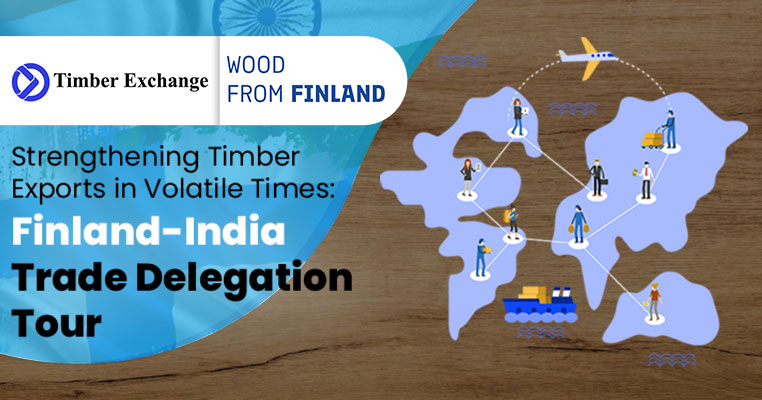 India-Finland timber trade